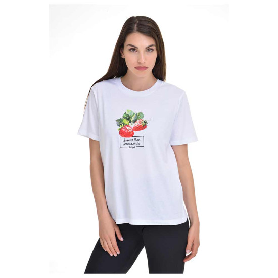 Target Γυναικεία κοντομάνικη μπλούζα Single Jersey T-Shirt Strawberry